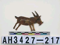 影戲道具－動物(山羊)藏品圖，第1張